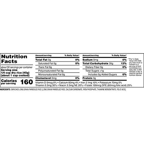 UNCLE BEN'S 5 Lb. (pack 2) Original Long Grain White Rice