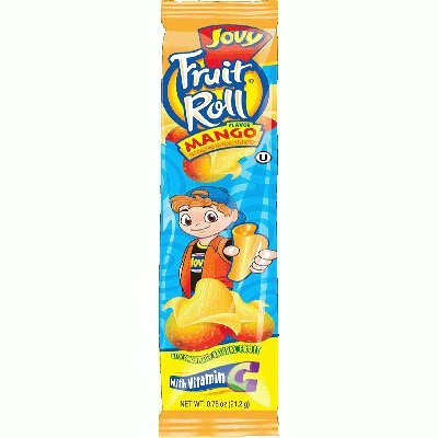 Variety Pack of Seven (7) 0.75oz Jovy Fruit Roll Snacks: Cherry, Raspberry, Strawberry, Watermelon, Grape, Green Apple,
