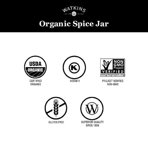 Watkins Gourmet Organic Italian Seasoning Spice Jar, 1.1 Oz
