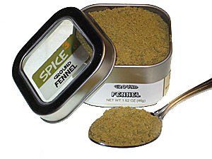 Ground Fennel Seed, Tin