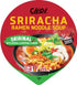 2.29 oz. (65g), 6-Pack CHOI Sriracha Ramen Noodle Soup, Original - Microwavable Cup
