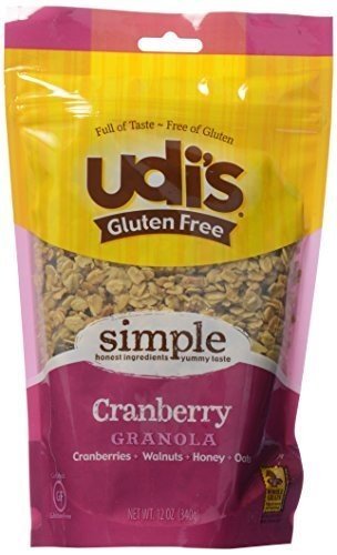 UDIS GRANOLA GF CRNBRY BAG, 12 OZ, PK- 6
