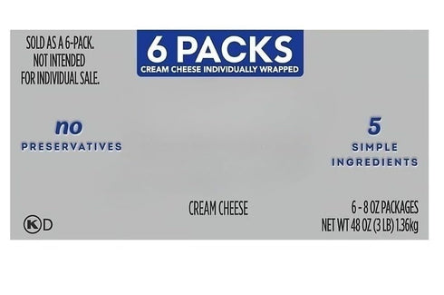 Generic Original Cream Cheese is made with fresh milk and cream, made with five simple ingredients. It's perfect