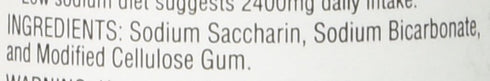 Necta Sweet 3 pack 1 500 grain saccharin tablets