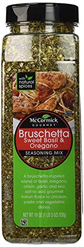 McCormick Bruschetta Seasoning Mix, 19 oz Shaker