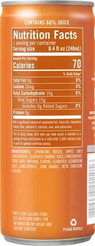 8.4 oz Izze Sparkling Juice, Clementine