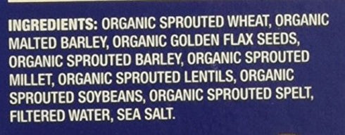 4:9 16 OZ Food For Life Cereal Ezekiel Golden Flax