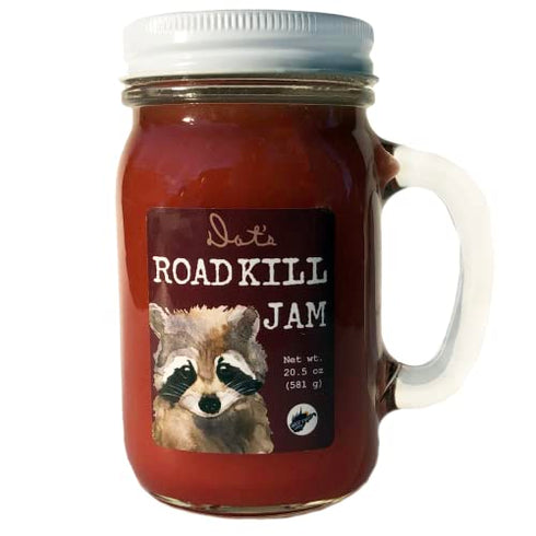 Road Kill Jam in Pint Jar with Handle - 16 oz -