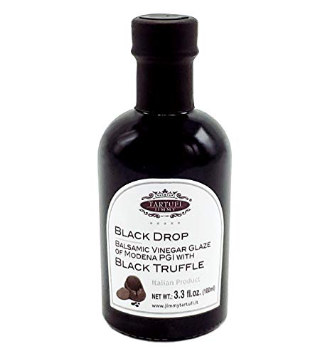 Jimmy tartufi Tartufi Jimmy Black Drop Balsamic Vinegar Glaze of Modena PGI with Black