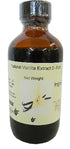 OliveNation 2X Natural Bourbon Vanilla Flavor, Double Strength for Baking, 4 oz, Non-GMO, Kosher, Gluten Free, Vegan