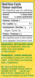 1 TRUE CITRUS Lemon Shaker Crystallized Lemons Ct