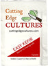Cutting Edge Cultures Easy Kefir Starter Culture, 4 Pack, 20g