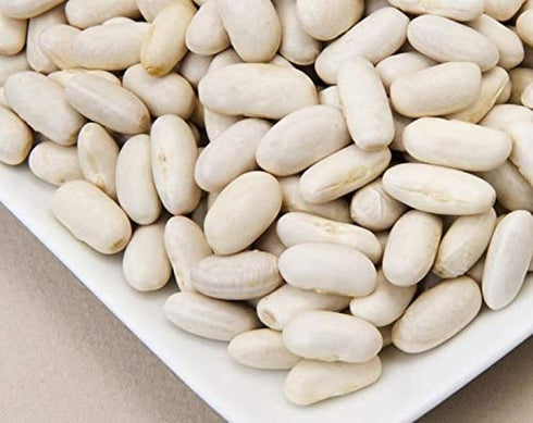 4 Food to Live - Cannellini Beans, Pounds Dried White Kidney Beans, Sproutable, Vegan, Kosher, Sirtfood, Bulk. Rich