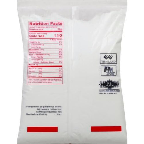 W&E Mart 16 oz 1 LB Pack 2, Thai Rice Flour (Basic), of Thailand Rice Flour for Baking & Cooking, Gluten-Free