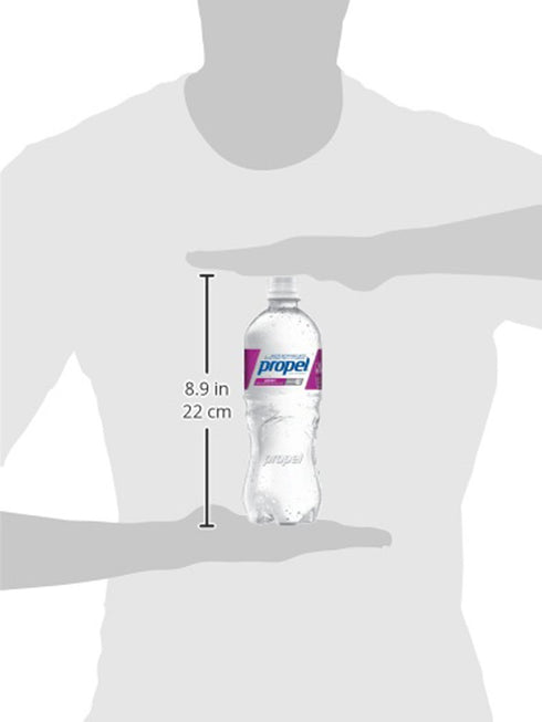 16.9 oz (12 Pack) Propel Electrolyte Enhanced Water Sports Drink, Berry Flavored Water, Zero Calorie & Zero Sugar