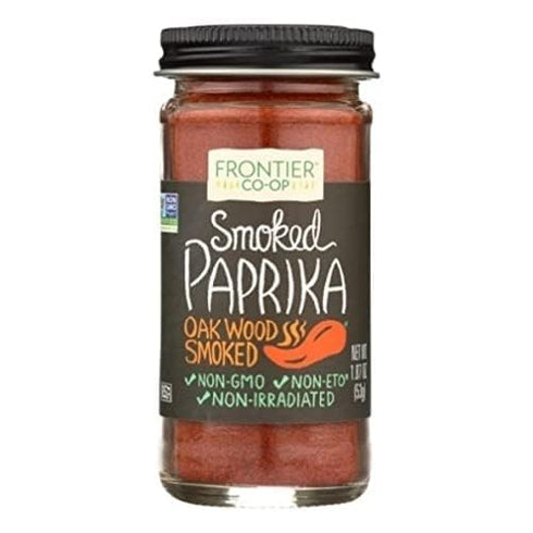 1.87 (Pack 1) Frontier Co-op Smoked Ground Paprika, All Natural Paprika Powder, Kosher | Ounce