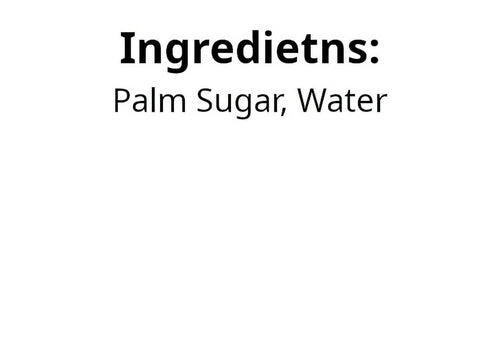 79C's Farm 22.9 oz Pure Palm Sugar Thai, Pure Sugar, Golden Sugar, Natural Sweetener, Jar