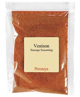 Penzeys Venison Sausage Seasoning By Spices 4.7 oz 3/4 cup bag (Pack of