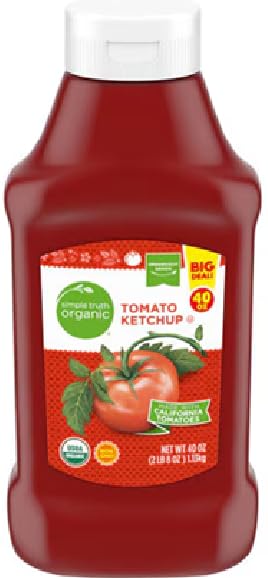 Generic Organic Tomato Ketchup (Pack Of 1 Bottle, 40 oz.)