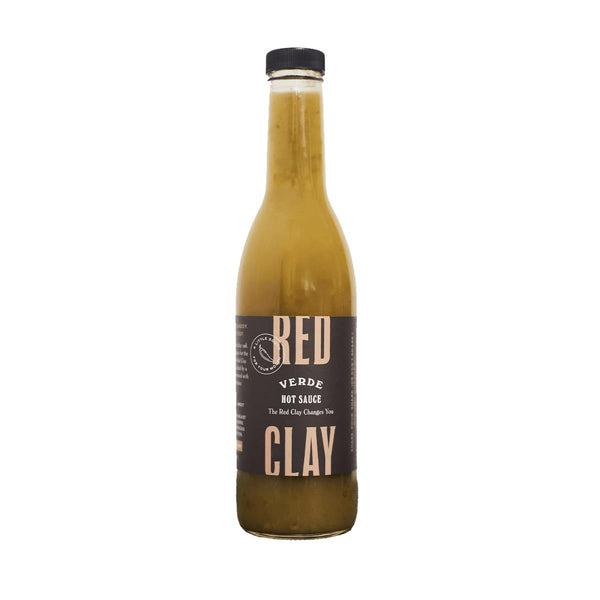 Red Clay Verde Hot Sauce - Serrano Pepper Verde Sauce - Spicy