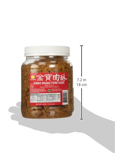Kimbo 18 oz (1lb, 2oz) Brand Sung Cooked Dried Pork