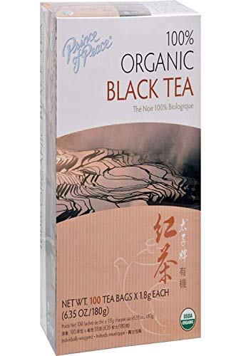 100 Count, 6.35 Prince Of Peace, Tea Blackk Organic Ounce