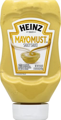 (16.6 oz Heinz Mayomust Mayonnaise & Mustard Sauce Mix Bottle)