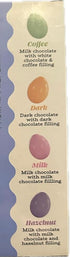 Generic 12.34 oz (350g) Italian Chocolate Eggs, assortment of candy coated egg-shaped chocolate confections