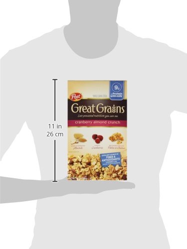 Great Grains 14-Ounce (Pack 4) Cranberry Almond Crunch