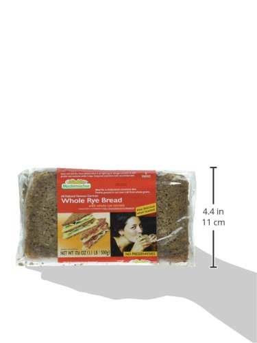 17.6 Mestemacher, Bread Whole Rye, Ounce