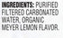 12 Oz (Pack 8) Langers Organic Flavored Sparkling Water, Meyer Lemon, Fl