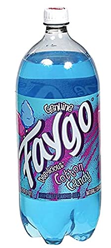 Vending 2 U 20oz Faygo Cotton Candy Soda Pop bottles, Pack of 12 (Total 240