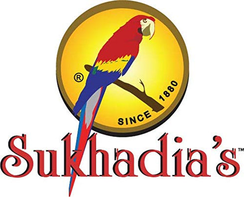 12oz Sukhadia Sweets - Red Bandhani Small Square Box - Premium Assorted Sweets - Indian Mithai Gift - Freshly Made