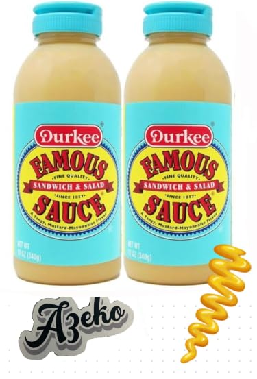 Durkee Famous Sauce - New 12 oz Bottle (Pack of 2)