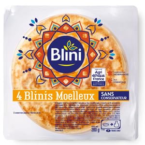 Blini Gourmands Fins Moelleux 200g ( Gourmands Soft & Fine 200g)