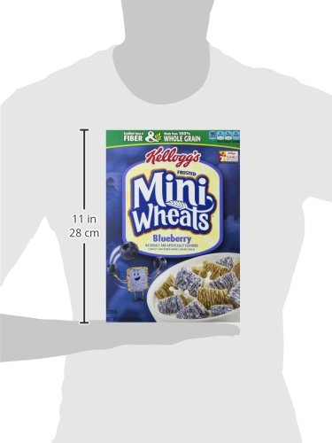 15.5-ounce (Pack 4) Kellogg's Frosted Mini Wheats Bite Size Blueberry Muffin