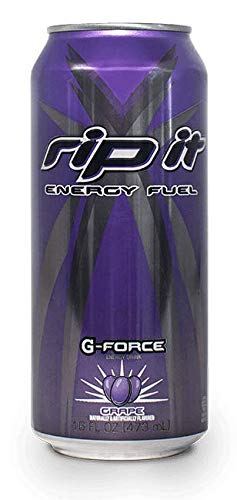 Shred It Energy (4 Pack, 12 Rip It Energy Drinks Tribute Editions Flavor Variety Cans)