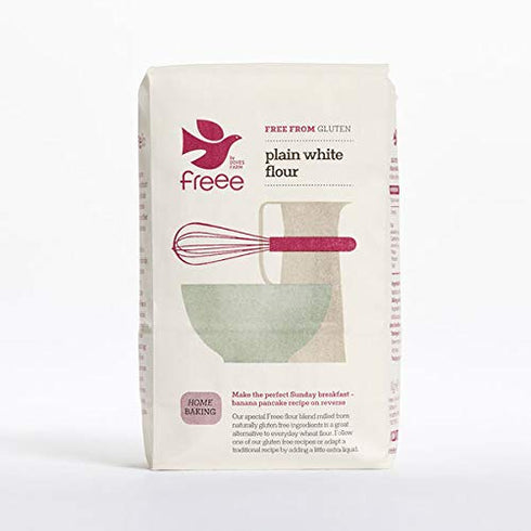 Doves Farm Gluten & Wheat Free Plain White Flour Blend 1kg -