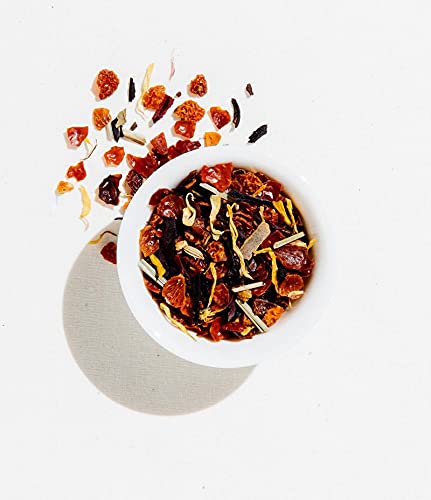 50 Art of Tea | Apricot Escape - Caffeine Free | Pyramid Tea Bag Sachets