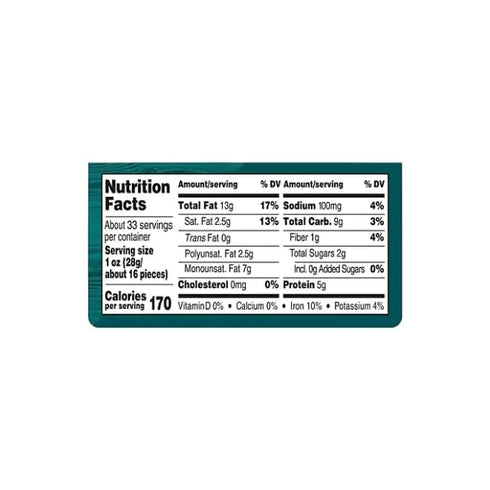 Generic 33 oz. (33 (1 Pack)) Roasted Whole Cashews with Sea Salt, Ounce