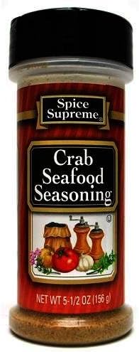 DDI Spice Supreme crab seafood seasoning 5.5-ounce plastic shaker (pack of 12)