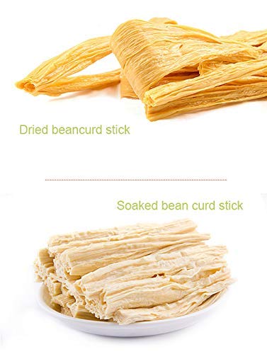 ONTRUE 9.88 Oz (pack 2) Tofu Sheets Dried Beancurd Sticks Asian Tofu Yuba Precut Tofu Good Source Of Protein Non-GMO