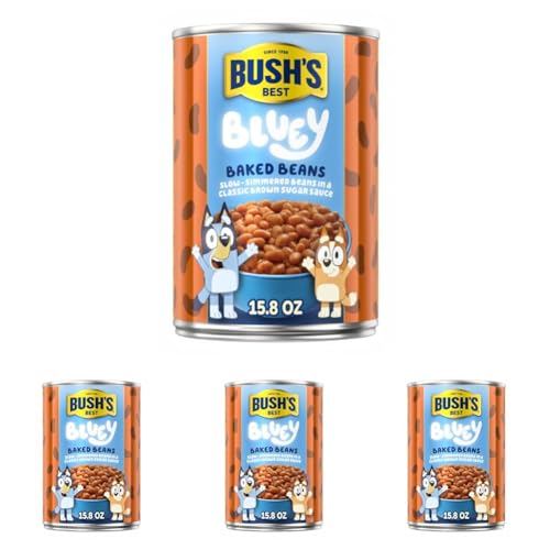 Bush's Best Bluey Baked Beans 15.8 oz - Slow Simmering Beans in