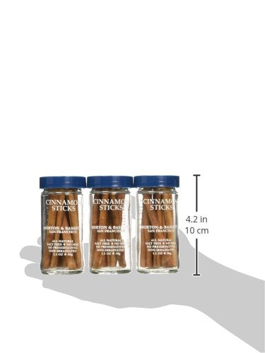 Basset 1.1 (Pack 3) Morton & Spices, Cinnamon Sticks, Ounce