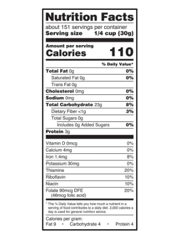 Generic 10 All-Purpose Wheat Flour, Pound Bag Fine Milled Baking Flour for Bread, Cakes, waffles, bread, biscuits