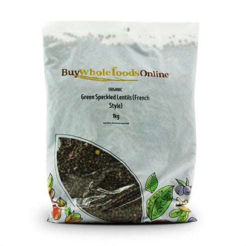 Buy Whole Foods Dark Green Speckled (French Style) Lentils (1kg)