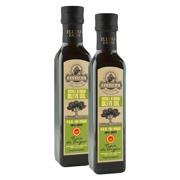Ellora Farms, Greek Extra Virgin Olive Oil, Certified Single Estate PDO, Traceable,