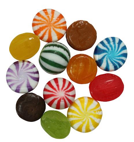 10 lb 740 Dooboe Bulk Hard Candy Mix Approx. Pieces - Individually Wrapped Assorted Hard Candies for Candy Bowls