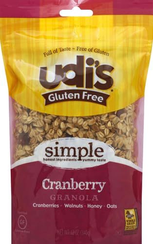 Udi's 11 oz. (Pack 6) Gluten Free Cranberry Granola