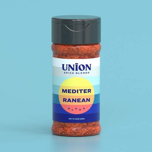 Union Spice Blends Seasoning Blend, Gluten Free, Non GMO, Nut Free, Kosher, 3 oz. (Mediterranean Spice)